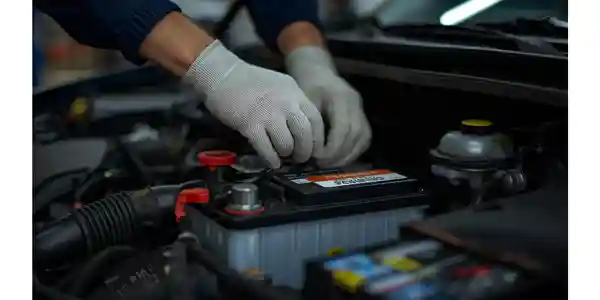 تبديل بطاريات اليرموك